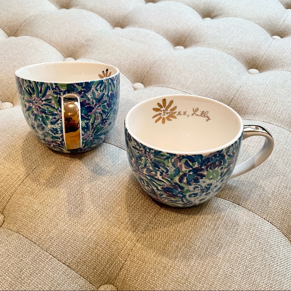 BRAND NEW Lily Pulitzer mug set